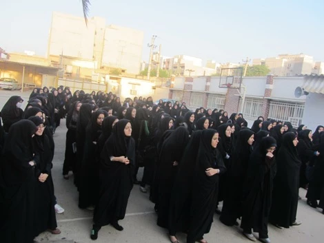 صبحگاه به مناسبت هفته بسیج