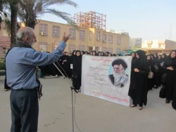 صبحگاه به مناسبت هفته بسیج