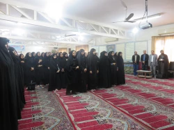 برگزاری مراسم روز دانشجو در پردیس حضرت فاطمه الزهرا (س) مورخ 16/09/ 94