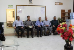 تقدیر از خانواده دانشجو معلم شهید سید عبدالعظیم حسن زاده مقارن با هفته دفاع مقدس