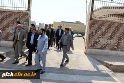 بازدید استاندار محترم جناب آقای دکتر شریعتی و مسئولان استانی از پردیس فاطمه الزهرا (س) خوزستان