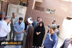 بازدید استاندار محترم جناب آقای دکتر شریعتی و مسئولان استانی از پردیس فاطمه الزهرا (س) خوزستان