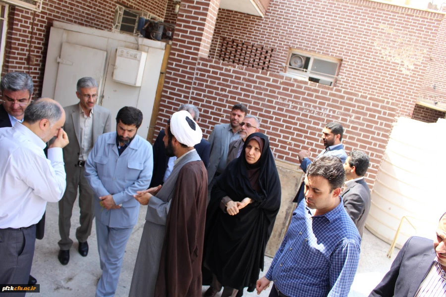 بازدید استاندار محترم جناب آقای دکتر شریعتی و مسئولان استانی از پردیس فاطمه الزهرا (س) خوزستان