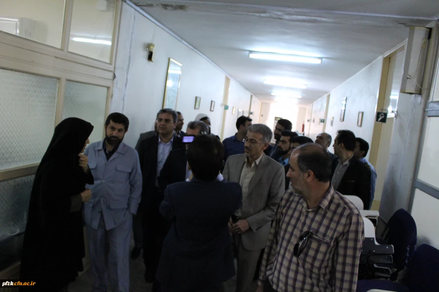 بازدید استاندار محترم و هیئت همراه از پردیس فاطمه الزهرا اهواز