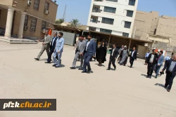 بازدید استاندار محترم و هیئت همراه از پردیس فاطمه الزهرا اهواز