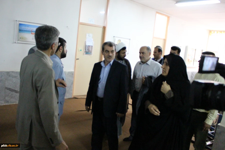 بازدید استاندار محترم و هیئت همراه از پردیس فاطمه الزهرا اهواز