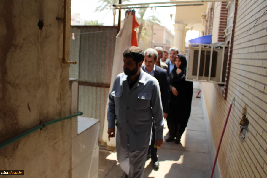 بازدید استاندار محترم و هیئت همراه از پردیس فاطمه الزهرا اهواز