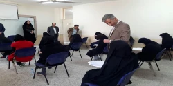 بازدید مسئولان مدیریت استانی از برگزاری امتحانات پردیس حضرت فاطمه الزهرا (س)