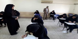 بازدید مسئولان مدیریت استانی از برگزاری امتحانات پردیس حضرت فاطمه الزهرا (س)