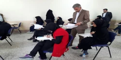 بازدید مسئولان مدیریت استانی از برگزاری امتحانات پردیس حضرت فاطمه الزهرا (س)