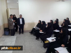 بازدید مسئولین مدیریت امور پردیس های استان خوزستان از روند برگزاری کلاس های ماده 28