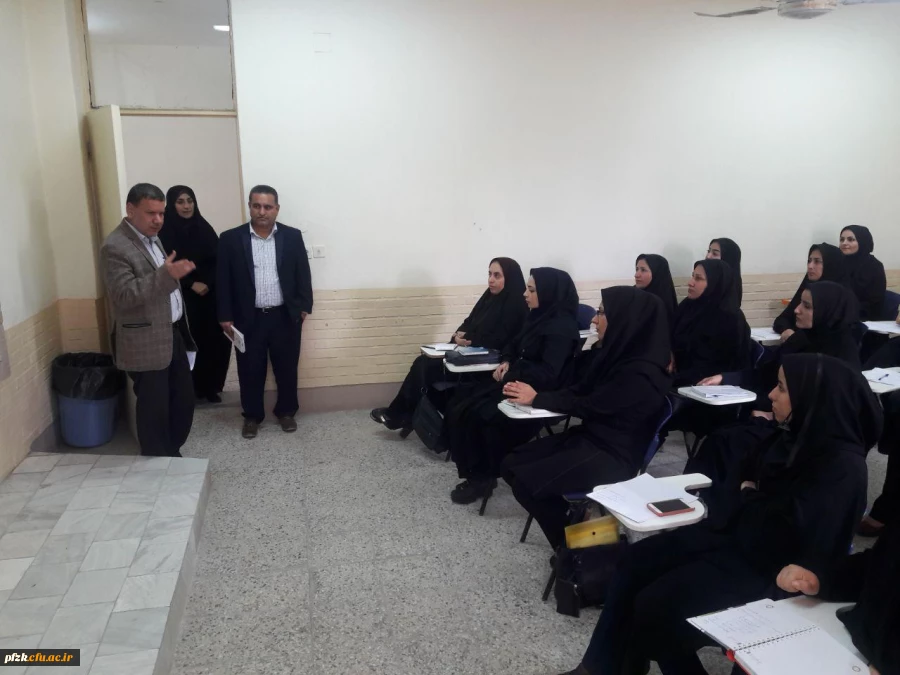 بازدید مسئولین مدیریت امور پردیس های استان خوزستان از روند برگزاری کلاس های ماده 28
