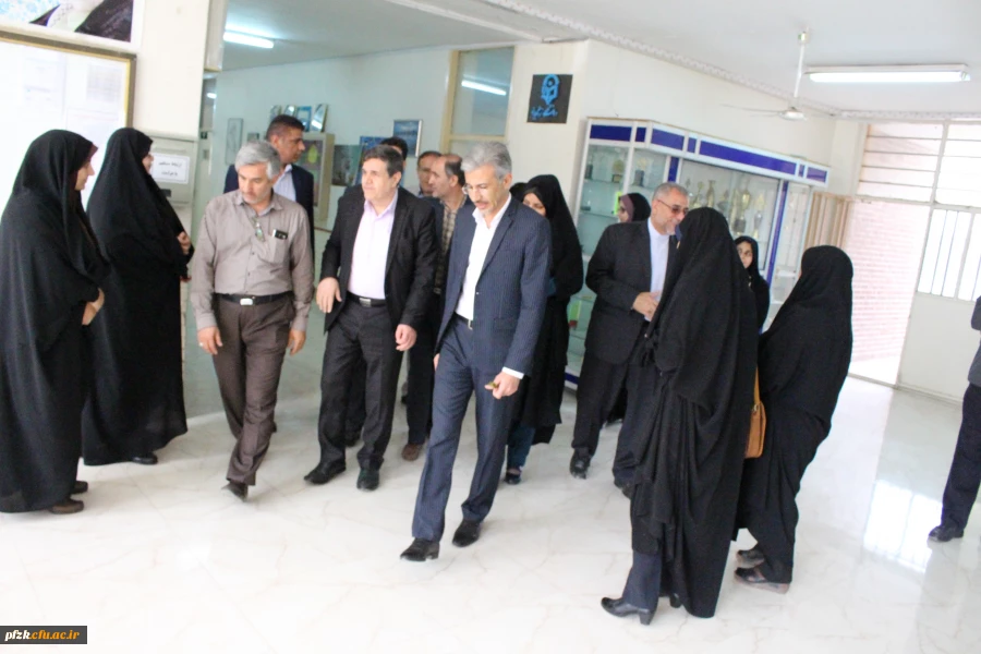 حضور دکتر خنیفر سرپرست محترم دانشگاه فرهنگیان در پردیس فاطمه الزهرا(س)