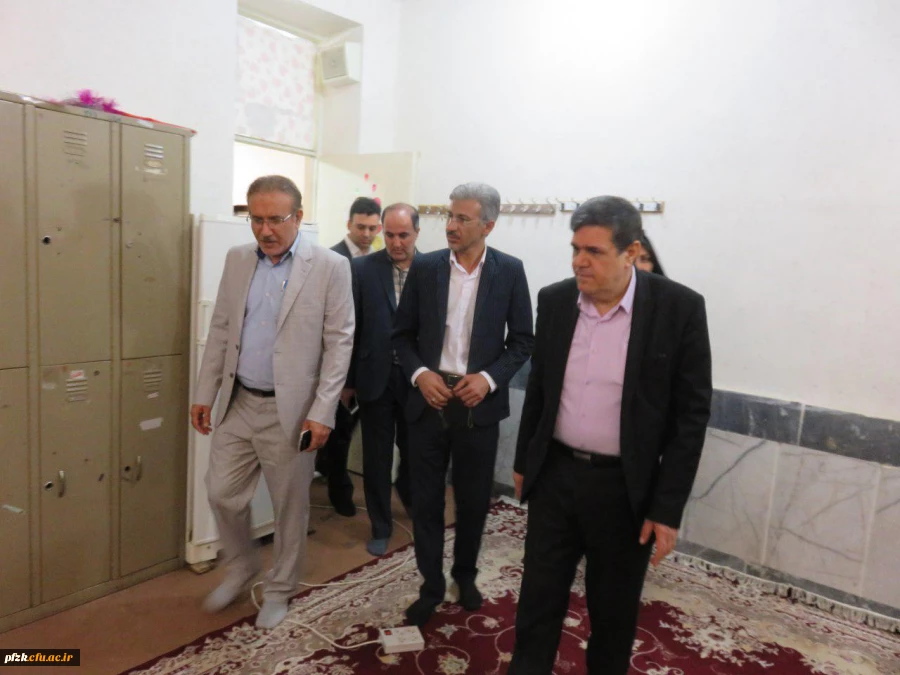 حضور دکتر خنیفر سرپرست محترم دانشگاه فرهنگیان در پردیس فاطمه الزهرا(س)