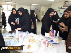 برپایی میز میان وعده سالم به مناسبت هفته بهداشت