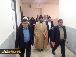 بازدید جناب آقای دکتر خنیفر و هیئت رئیسه همراه از مجموعه خوابگاهی و آموزشگاهی پردیس فاطمه الزهرا(س)