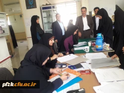 بازدید معاونت پژوهش و نیروی انسانی اداره کل آموزش و پرورش