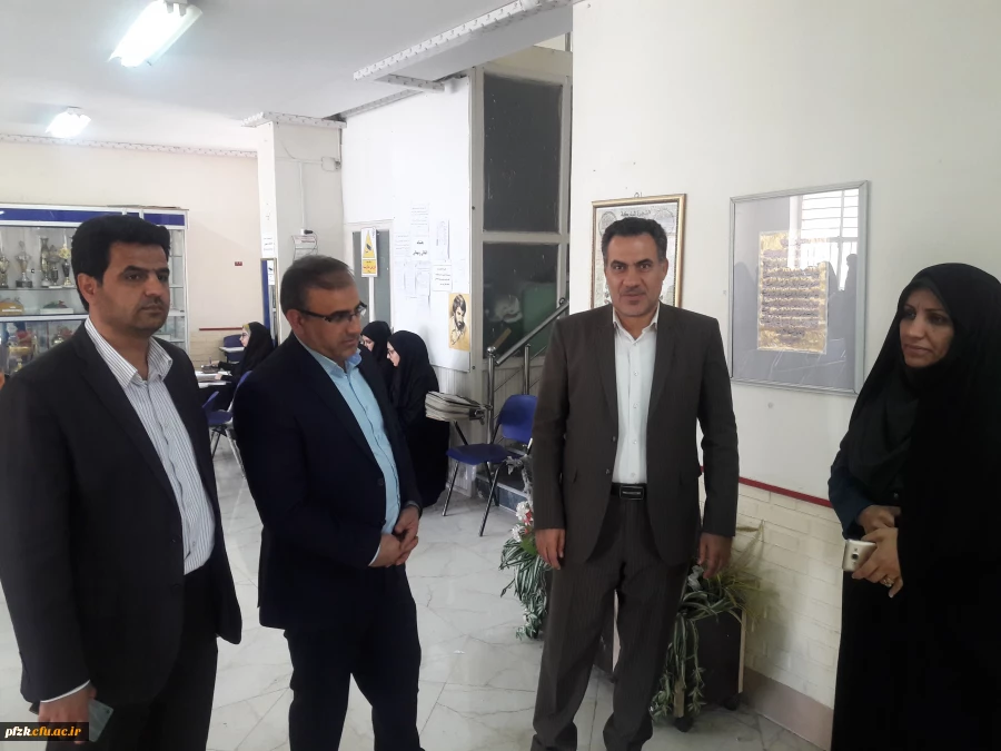 بازدید معاونت پژوهش و نیروی انسانی اداره کل آموزش و پرورش