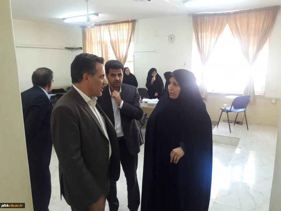 بازدید معاونت پژوهش و نیروی انسانی اداره کل آموزش و پرورش