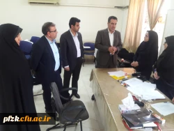 بازدید معاونت پژوهش و نیروی انسانی اداره کل آموزش و پرورش