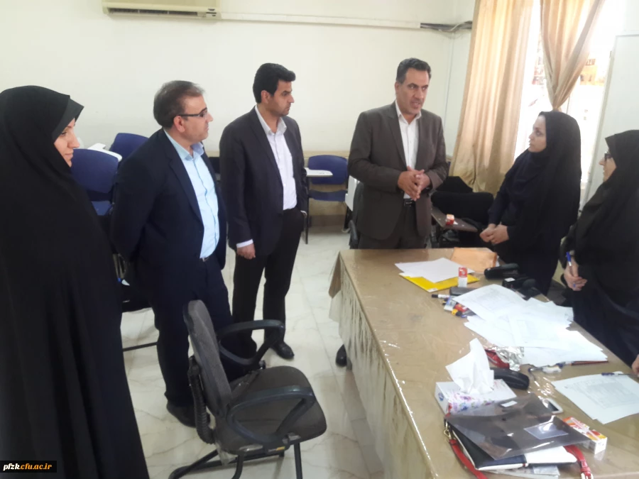 بازدید معاونت پژوهش و نیروی انسانی اداره کل آموزش و پرورش