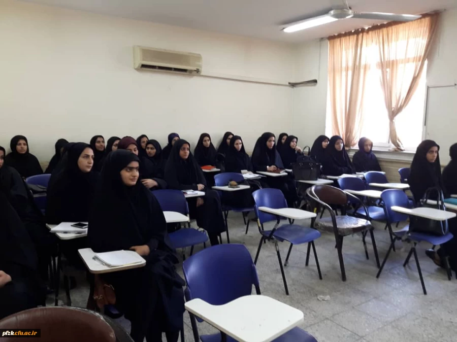 برگزاری دوره آموزشی - مهارتی قرآن، .نماز و مهدویت ویژه دانشجو معلمان سال آخر در پردیس حضرت فاطمه الزهرا (س) اهواز