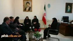 بازدید مدیرکل محترم امور بانوان استانداری خوزستان از پردیس