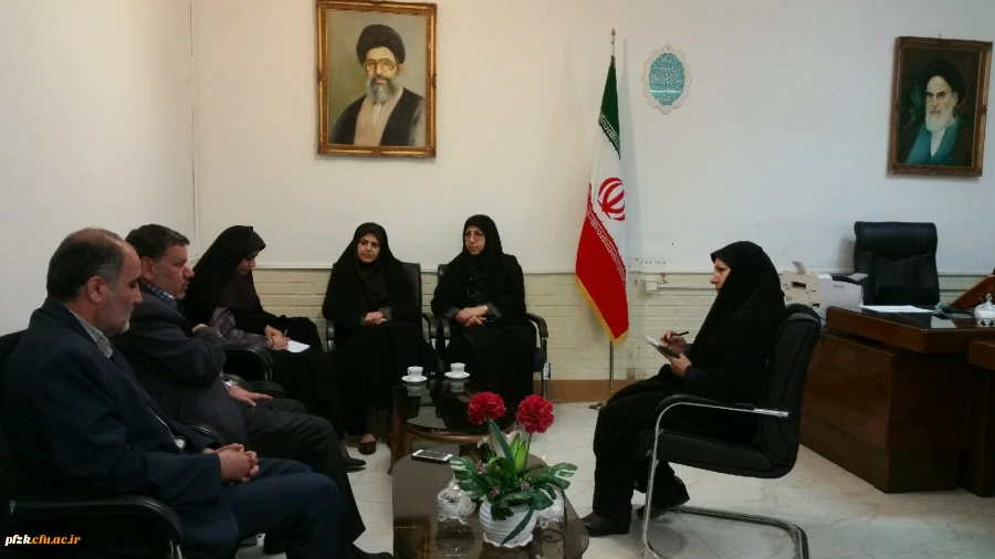 بازدید مدیرکل محترم امور بانوان استانداری خوزستان از پردیس