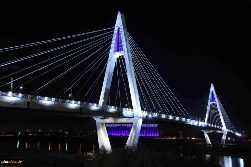 پل غدیربزرگ ترین پل کابلی خاورمیانه است