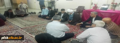 دیدار با خانواده شهید مدافع حرم (سید داوود نریمیسا)