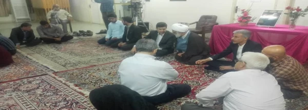 دیدار با خانواده شهید مدافع حرم (سید داوود نریمیسا)