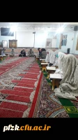 مراسم جز خوانی قرآن کریم در خوابگاه پردیس فاطمه الزهرا(س)