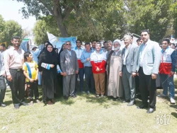 برگزاری ایستگاه پایش سلامت به مناسبت روز قدس