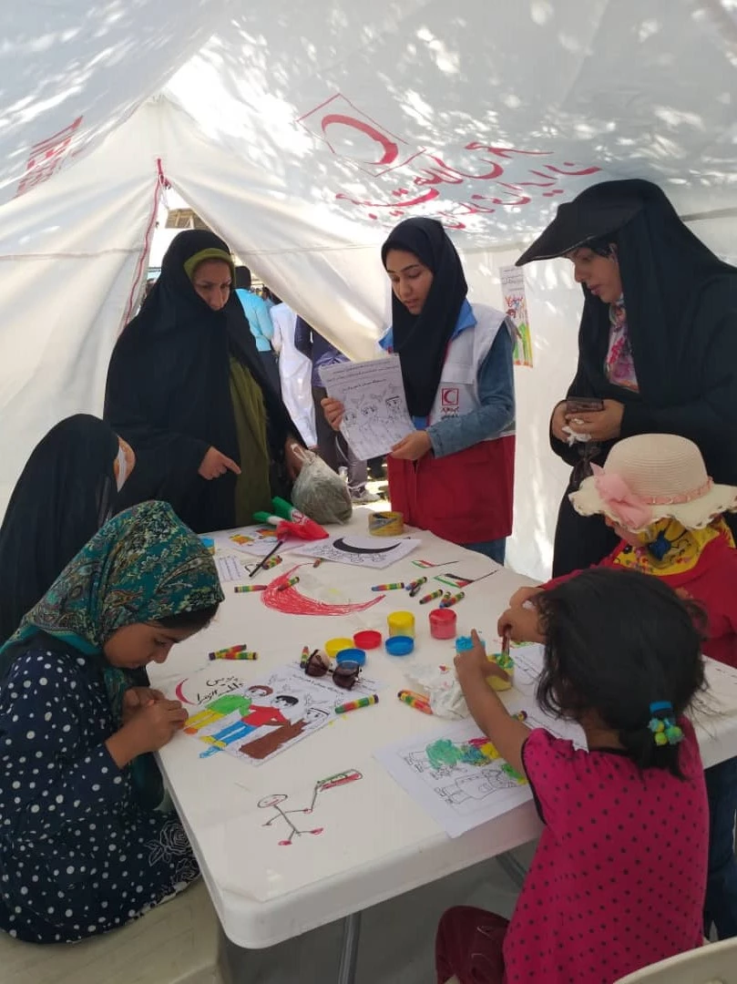 برگزاری ایستگاه پایش سلامت به مناسبت روز قدس