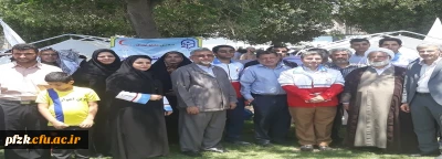 بازدید سرپرست امور پردیس های دکتر جرفی و هیئت همراه از بر گزاری ایستگاه پایش سلامت در روز جهانی قدس توسط پردیس فاطمه الزهرا (س)