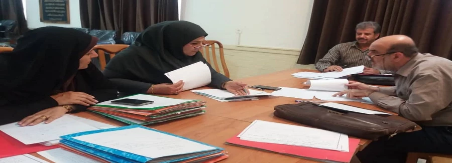 برگزاری جلسه برنامه ریزی ساعات آموزشی درپردیس فاطمه الزهرا (س) با حضور مدیران گروه و کارشناس مسئول  آموزش