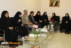 رگزاری جلسه معارفه معاونت آموزشی ،فرهنگی،پژوهشی پردیس فاطمه الزهرا (س)سرکار خانم حسن زاده  2