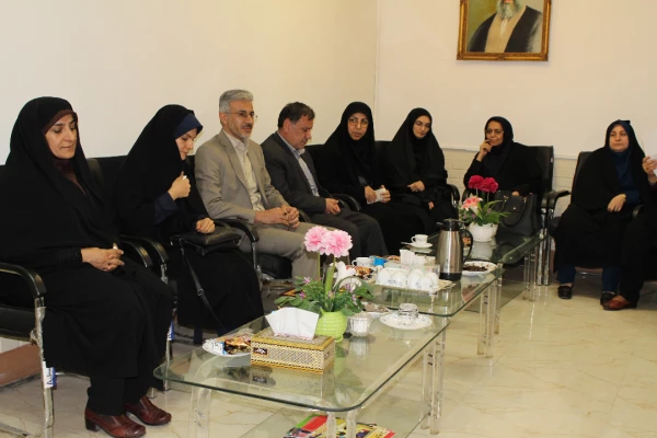 رگزاری جلسه معارفه معاونت آموزشی ،فرهنگی،پژوهشی پردیس فاطمه الزهرا (س)سرکار خانم حسن زاده  2