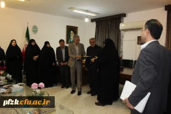 رگزاری جلسه معارفه معاونت آموزشی ،فرهنگی،پژوهشی پردیس فاطمه الزهرا (س)سرکار خانم حسن زاده  2