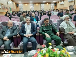 برگزاری همایش بسیج به مناسبت هفته بسیج در سالن امید واقع در ساختمان مدیریت امور پردیس های استان خوزستان خوزستان راس ساعت 10 صبح مورخ 5 آذر ماه 98 برگزار گردید. 2