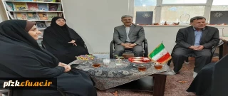 مراسم افتتاح نمایشگاه پژوهش در ساختمان شماره ۲ پردیس فاطمه الزهرا سلام الله علیها 