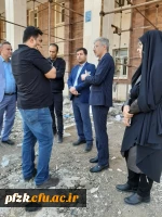 بازدید دکتر جرفی از  تجهیز و نوسازی ساختمان رفاهی جدید. 2