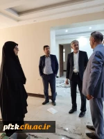 بازدید دکتر جرفی از  تجهیز و نوسازی ساختمان رفاهی جدید. 3