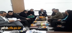 بازید جناب آقای دکتر مصلحی مدیر کل برنامه و بودجه سازمان مرکزی و  حوزه مالی/بودجه و نیز مهندس جانی مسئول سامانه گلستان سازمان مرکزی از دانشگاه فرهنگیان  2