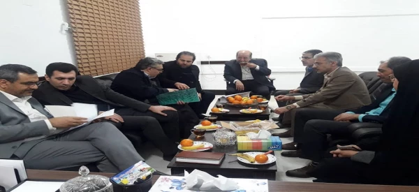 بازید جناب آقای دکتر مصلحی مدیر کل برنامه و بودجه سازمان مرکزی و  حوزه مالی/بودجه و نیز مهندس جانی مسئول سامانه گلستان سازمان مرکزی از دانشگاه فرهنگیان  2