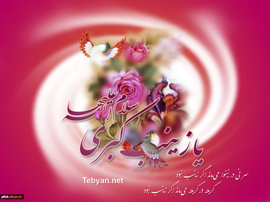 ولادت حضرت زینب کبری سلام الله علیها مبارک باد. 2