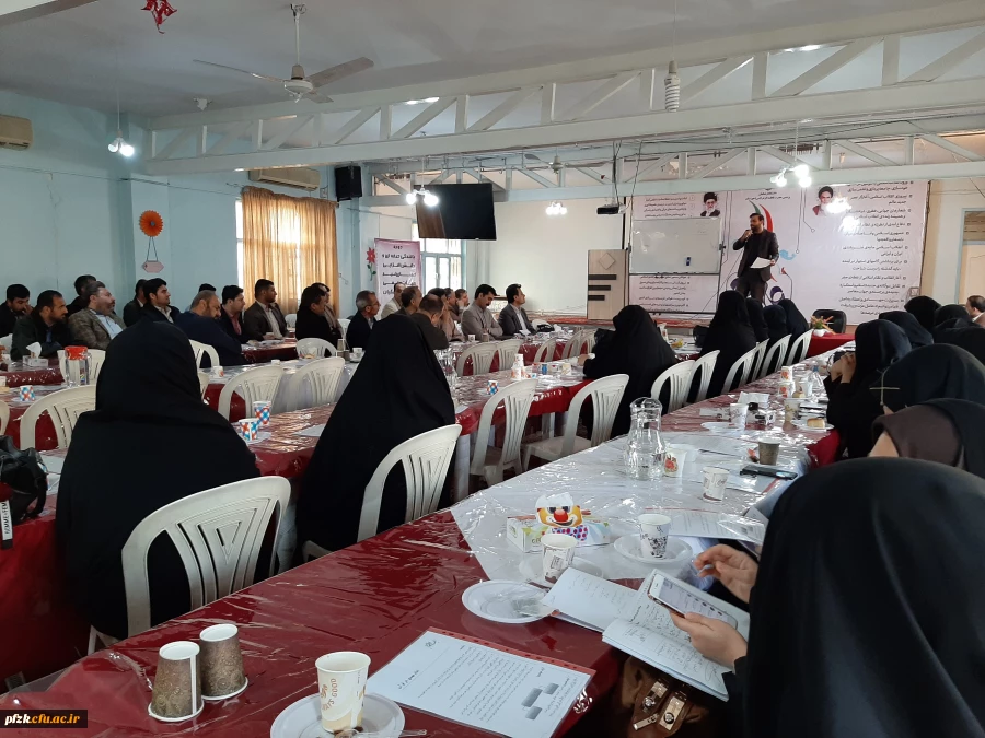 برگزاری دوره بالندگی حرفه ایی و دانش افزایی اعضای هیات علمی و غیر هیات علمی و پرسنل پردیس های اهواز با موضوع مهدویت  2