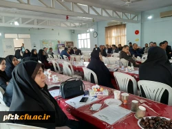 برگزاری دوره بالندگی حرفه ایی و دانش افزایی اعضای هیات علمی و غیر هیات علمی و پرسنل پردیس های اهواز با موضوع مهدویت  3