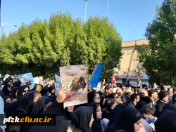 استقبال خوب و پرشور مردم شهید پرور اهواز از شهید والا مقام حاج قاسم سلیمانی صبح یکشنبه 3