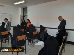 برگزاریرو بازدید از برگزاری امتحانات پایان ترم نیم سال اول تحصیلی ۹۸-۹۹ 2